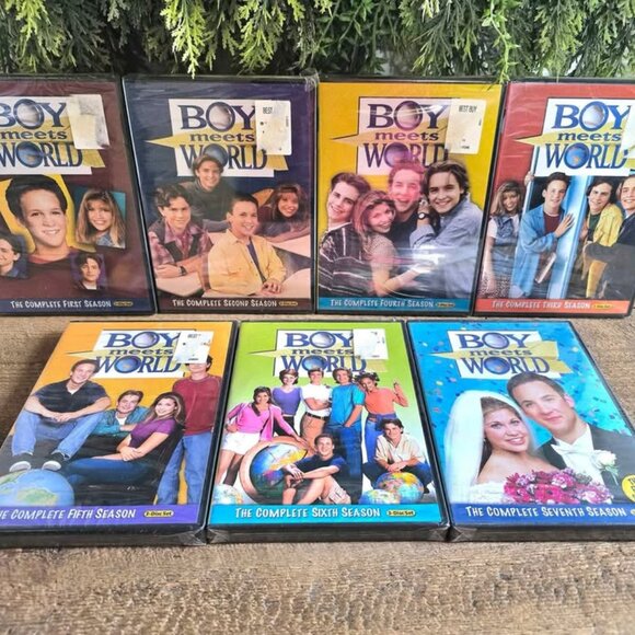 New Sealed Boy Meets World Complete Seasons 1-7 DVD Set